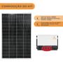 Imagem de Kit Solar Off-grid 560W/h Monocristalino com Controlador de Carga 30A 24V MPPT