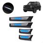 Imagem de Kit Soleira 4 Portas Aço Inox Led Azul Jeep Renegade 2016 2017 2018 2019 2020 2021 2022 2023