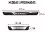 Imagem de Kit Soleira 4 Portas Aço Inox Led Azul  Toyota Etios Sedan 2013 2014 2015 2016 2017 2018 2019