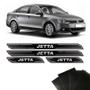 Imagem de Kit Soleira Diamante Jetta 2013/2018 Com Protetor De Porta