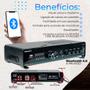 Imagem de Kit Som Ambiente Embutir Teto Jbl 6 Arandelas Retangular + Receiver Slim Bluetooth Usb Sd Controle