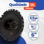 Imagem de Kit Som Automotivo Jbl 4 Alto Falantes 6 Polegadas Triaxial 220w Rms + Amplificador Stetsom