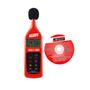 Imagem de Kit Sonômetro Digital 30 A 130Db Ponderação Fast Slow Leq Dec-500 Portátil Instrutherm Software Dados Windows Sw-200