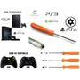 Imagem de Kit Soprador + Chaves Compatível Gamebit Nintendo Super Nes N64 Ps3 ps4 Xbox 360 Xbox One