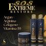 Imagem de Kit sos extreme restore - 3 pçs - 300ml - scarpelli