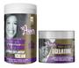 Kit Soul Power Big Black Cream 800g + Gold Gelatine 400g Imagem de Kit Soul Power Big Black Cream 800g + Gold Gelatine 400g