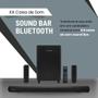 Imagem de Kit Soundbar Tomate Caixa De Som 280W Woofer 6,5" Home