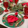 Imagem de Kit Sousplat Supla Completo Mesa Posta de Natal Natalino