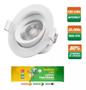 Imagem de Kit Spot Led Embutir Redondo 6W 4100K Branco