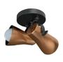 Imagem de Kit Spot Octa Duplo E27 Abs Cobre + 2 Lâmpada 9W Led 6500K