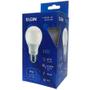Imagem de Kit Spot Octa Duplo E27 Abs Preto + 2 Lâmpada 9W Led 6500K