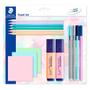 Imagem de Kit Staedtler Pastel com Canetas, Lápis de Cor, Marcador e Stick Notes