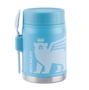 Imagem de Kit stanley pote térmico com garfolher e garrafa térmica flip straw 500ml azul pool kids