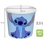 Imagem de Kit Stitch Almofada de Pelúcia c/ Balde e Garrafa Disney