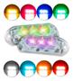 Imagem de Kit Strobo AJK Rítimico 2.0 Com Controle + 4 Faróis RGB 6W