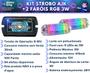 Imagem de Kit Strobo Automotivo AJK Lite Rítmico + 2 Faróis RGB 3W