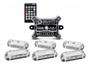 Imagem de Kit Strobo Digital Bt Com 6 Farois 3W Ajk