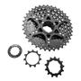 Imagem de Kit Sunrun 27v 4 Peças Cambio Dianteiro e Traseiro 3x9 + Corrente 116 Elos + Cassete 9 Velocidades K7 11-36 Ciclismo Mtb