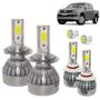 Imagem de Kit Super Led Amarok 2010 a  2020 Farol Baixo H7 + Milha HB4 20000 Lumens