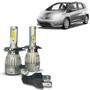 Imagem de Kit Super Led C6 Honda Fit 09 À 12 Farol Alto Baixo E Milha