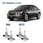 Imagem de Kit Super Led Cruze 2015/2019 Simples Farol Alto Baixo Milha