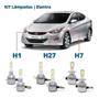 Imagem de Kit Super Led Elantra 2011/2013 - Farol Alto, Baixo E Milha