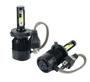 Imagem de Kit Super Led Farol Alto E Baixo H4 Cobalt Foco Simples