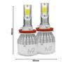 Imagem de Kit super led hb4 6000k 3200 lúmens 38watts m7 headligth