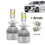 Imagem de Kit Super Led Onix Turbo Primer com Projetor Foco Duplo 2020 2021 2022 2023 H7 Farol Baixo 20000 Lumens 6500k