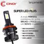 Imagem de Kit Super Led Plus Ultra Cinoy 12v H1 H3 H7 H11 H8 Hb3 Hb4