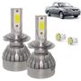 Imagem de Kit Super Led Saveiro G3 2000 a 2005 Farol Duplo Baixo H7 20000 Lumens