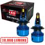 Imagem de Kit Super Led Tay tech 20000 lumens lâmpada F20 H4 farol dianteiro