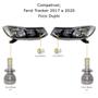 Imagem de Kit Super Led Tracker 2017 2018 2019 Farol Baixo H7 20000 Lumens