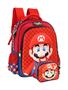 Imagem de Kit Super Mario Mochila + Lancheira Térmica - Azul