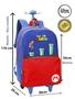 Imagem de Kit Super Mario Mochila Rodas + Lancheira + Estojo Box AZ