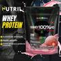 Imagem de Kit Suplemento Whey 100% HD REFIL Gourmet 900g + Creatina Turbo 300g + Termogênico Thermo Flame + Bcaa 2400 + Coqueteleira Shaker - Black Skull
