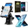 Imagem de Kit Suporte Automático Edge 30 com Capa e Película 3D Armyshield