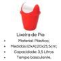 Imagem de Kit Suporte Para Garrafão Galão + Lixeira Basculante Multi Uso 3,5lt Cesto de Lixo P/ Banheiro Cozinha