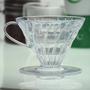 Imagem de Kit Suporte Porta Filtro Cônico Café V60 + 100 Filtros V 02