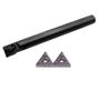 Imagem de kit suporte s16q mtfnR 16 + 02 insertos c/ raio 04