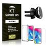 Imagem de Kit Suporte Veicular Galaxy M10 Suporte + Capinha Anti Impacto + Película de Vidro - Armyshield