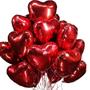Imagem de KIT Surpresa 10 Balões coração 200 pétalas de rosa 10 velas