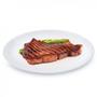 Imagem de Kit Tabua para Cortar Carne 50 X 30cm + 3 Pratos Redondo 28cm em Melamina
