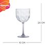 Imagem de Kit Taças Gin Drinks Acrílico Resistente Cozinha 570ML 4 Pçs