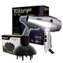 Imagem de Kit taiff secador profissional fox ion prata 2000w - 220v + difusor curves