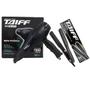 Imagem de Kit taiff secador profissional new black 1900w - 220v + prancha alisadora ceramica 180c - bivolt