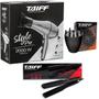 Imagem de KIT TAIFF - SECADOR STYLE PRATA PRO 2000W 220V + PRANCHA CERAMIC 180ºC + DIFUSOR DE AR SMART