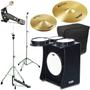 Imagem de Kit Tajon FSA Master TAJ51 Preto Bumbo 14" caixa 10" Ton 10" e ton 8"