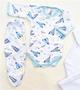 Imagem de KIT Tamanho PREMATURO - 3 Conjuntos de Body e Calça - Masculino - Nethuno Baby