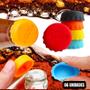 Imagem de Kit Tampas Para Garrafas Silicone Com 06 Unidades